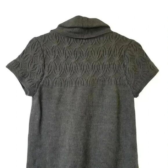 Design History Women's Chrome Heather Gray Acrylic Cowl Neck Sweater NEW - Picture 5 of 7